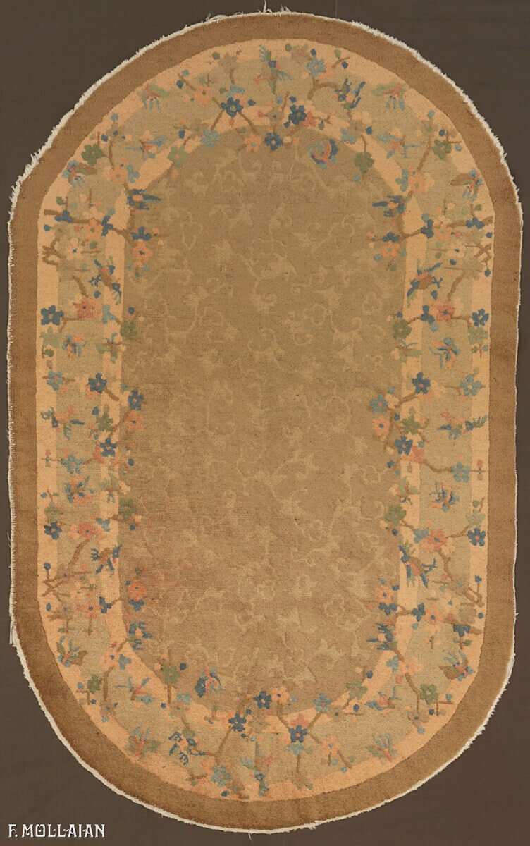 Tapis Chinois Semi-Antique Peking n°:84553678